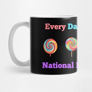 Lollipop Delight: Celebrate Every Day! Mug